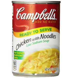 Campbell's Low Sodium Chicken with Noodles Soup