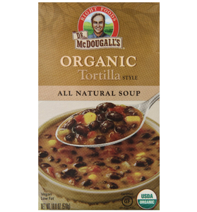 Dr. McDougall's Right Foods Organic Soup, Tortilla