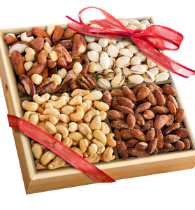 Golden State Fruit Savory Favorites Assorted Nuts Gift Tray