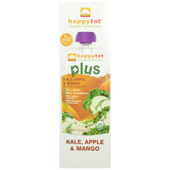 Happy Tot Organic Toddler Food Plus, Kale Apple & Mango
