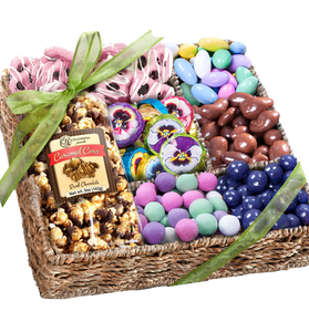 Spring Chocolate, Sweets, and Treats Gift Basket